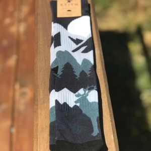 Stith Designed in N.Y.C. Black Combo Kids Socks
